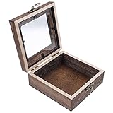 Marco de fotos: una caja de presentación con tapa transparente que le permite ver fácilmente los elementos dentro de la caja.