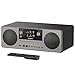 WiFi/WLAN günstig Kaufen-MAJORITY Humboldt Internetradio | Stereoanlage mit DAB+ Radio | Bluetooth WLAN Radio mit CD Player | Digitalradio mit Spotify Connect & Podcasts | UKW Radio Kompaktanlage | Inklusive Fernbedienung