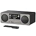 WLAN Bluetooth günstig Kaufen-Internetradio Und DAB Radio CD Player, Bluetooth Digitalradio WLAN Radio, Podcast & Spotify Player, WifFi DAB Plus Internet Radios, Majority Humboldt Internetradio