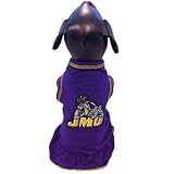 all star cheerleaders books Hergestellt in den USA All Star Dogs NCAA James Madison Dukes Cheerleader Hundekleid, Herren, XX-Small