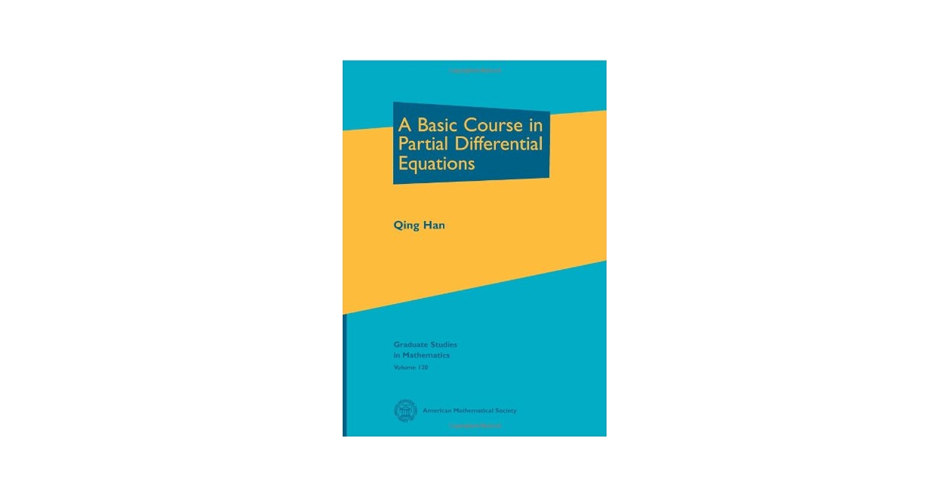 Nonlinear Elliptic Equations of the Second Order (Graduate Studies in Mathematics， 171) [ハードカバー] Han， Qing gsm-171-e-cov-sm.jpg