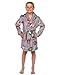 Nintendo Boys' Super Mario Yoshi and Super Mushroom Kids Plush Fleece Robe Pajama Lounge Bathrobe (4)