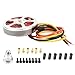 Mingchuan 750KV Brushless Disk Motor High Thrust with Mount for Hexacopter Quad Multi Copter Aircraft (1 PCS)
