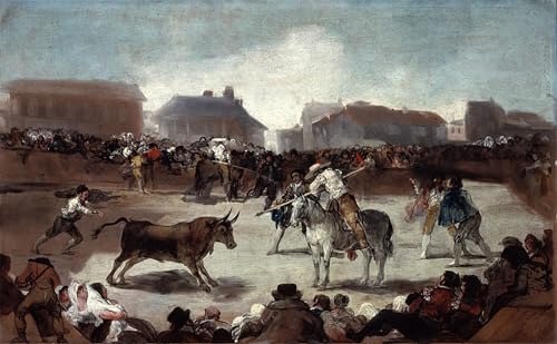 Peinture Poster Impression Goya style Graffiti 60x90cm de haute qualité