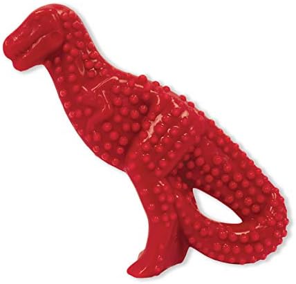 Nylabone Extreme Power Tough Chew Holiday Dinosaur Chew Toy for Dogs, Beef Flavour, Large/Giant, for Dogs up to 23kg