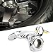 NutriEss Stainless Steel Car Tire Changer Duck Head Smooth Exterior High Strength Protective Pads 30mm 1.2in Rim Guard Accessories for Tire Change (30mm)