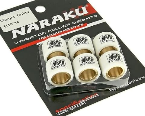 Ciężarki Variomatik Naraku HD Heavy Duty 18 x 14 mm - 10,00 g
