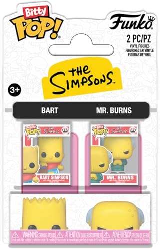 Funko Bitty POP! 2 Pack: The Simpsons - Bart & Mr. Burns