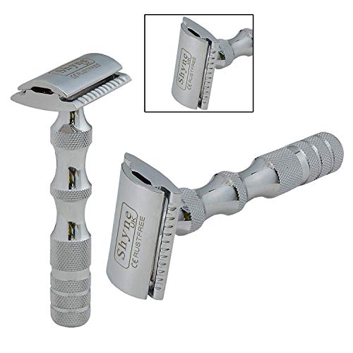 Men's Shaving De Safety Razor Stainless Steel Handle Double Edge Safety Razor