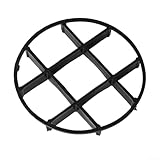 Almohadillas de drenaje de malla para macetas con soportes elevadores, 20 piezas para promover raíces saludables por acumulación de agua y fugas de suelo (15 cm)