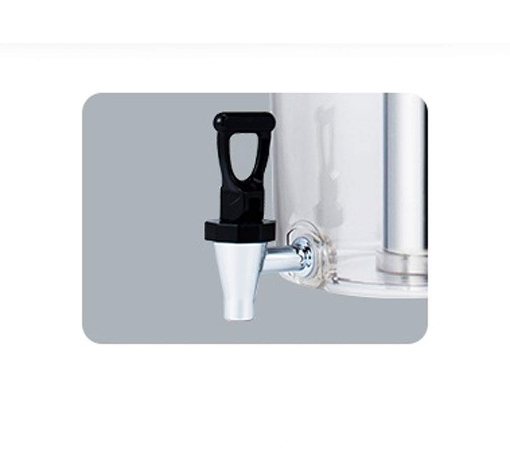 Dispensador de jugos, dispensador de bebidas, recipiente para servir bebidas frías, cócteles, ponche de agua refrigerada, refrescos de acero inoxidable, barra de desayuno buffet