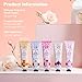 PPEIWASTE 5 Pack Hand Cream for Dry Cracked Hands,Easter Basket Stuffers,Gifts for Women,Girls,Mothers Day Gifts,Natural Plant Fragrance Mini Hand Lotion Moisturizing Hand Care Cream