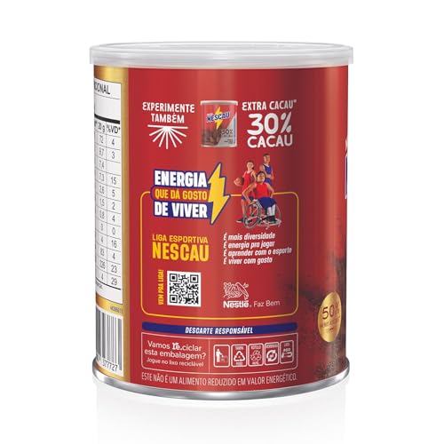 Achocolatado Em Pó NESCAU 60% 180g