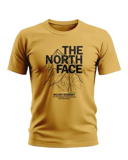 warriorworld Men's Round Neck Printed T-Shirt | 100% Cotton Fabric | Casual Wear for Travel, Trekking & Street Style-picture-16