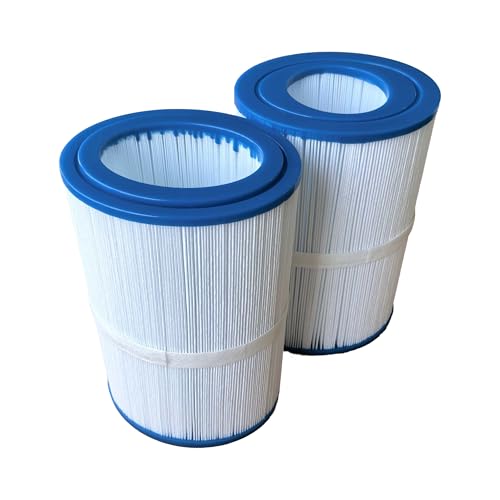 Malaka Oval Spa Filter FD2131 Compatible with PDM30 461269 FC9940 730L 730S EZ EZL 30 sq.ft 2-Pack