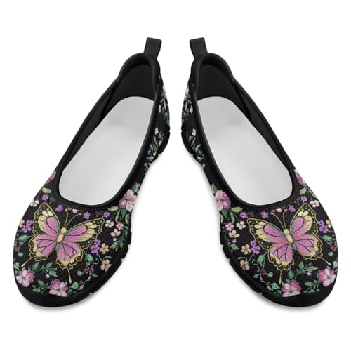 Image of Walking Shoes Women Breathe Mesh Slip On Sneakers Women Comfortable Lightweight