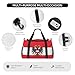 Duffle Bag For Travel Austrian Flag Travel Bag Carry On Bag For Womens Mens Gym Weekender Overnight Trips