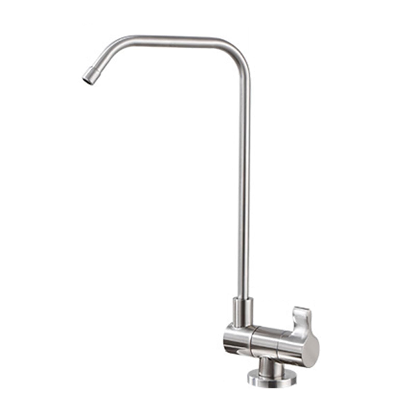 Faucet Grey Kitchen Sink Faucet with Single Handle Folding Filter Tap for Improved Water Quality and Convenience (Brushed A)