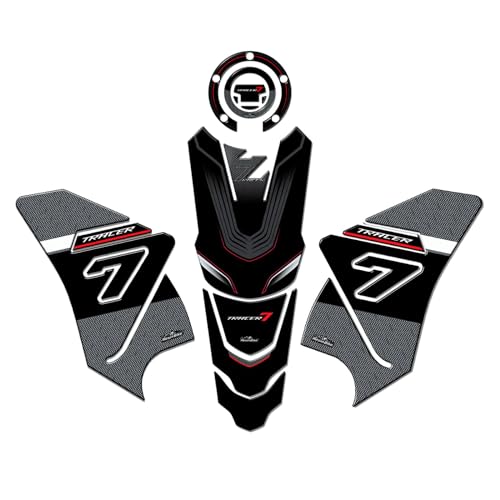 Kit autocollant 3D résinés Made in Italy pour réservoir Yamaha Tracer 7