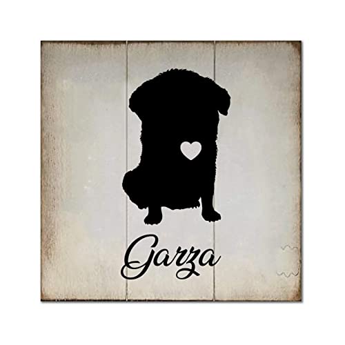 Plaque en bois bouledogue anglais cadeau idéal pendaison de crémaillère