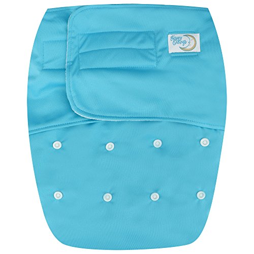 Happy Endings Teen/Adult Hook & Loop Reusable Cloth Diaper Incontinence - Airplanes