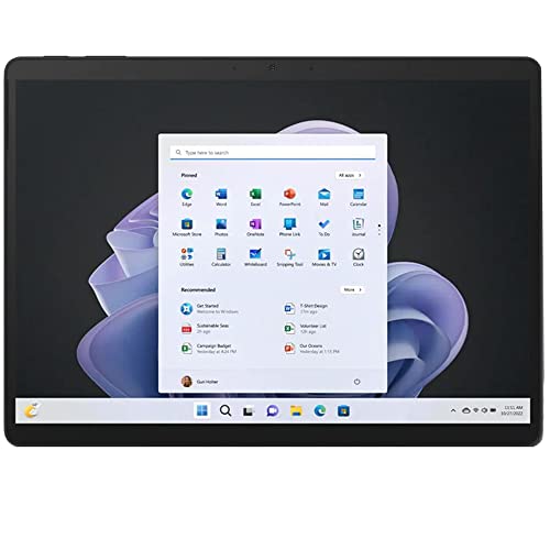 Image of Microsoft Surface Pro 9 13 inch Touch Tablet, Intel i7, 16GB /256GB, Graphite Bundle Surface Pro Signature Mechanical Keyboard, Black and 1 YR CPS Enhanced Protection Pack