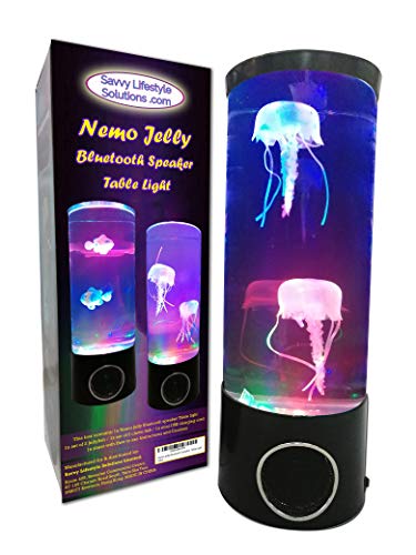 NEMO Jelly Bluetooth Speaker Table Light - Best Unique Color Changing LED Jellyfish