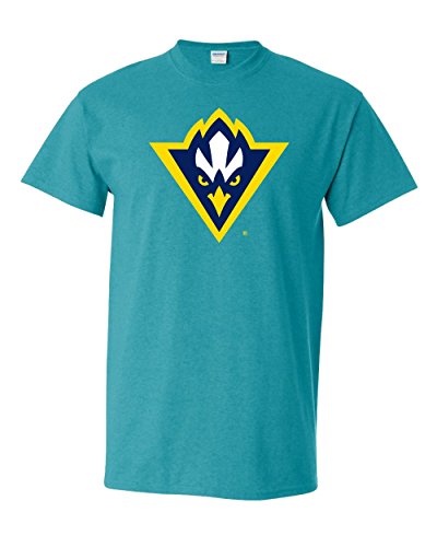UNCW Jade Dome Seahawk Head Logo Adult T-Shirt (Medium)