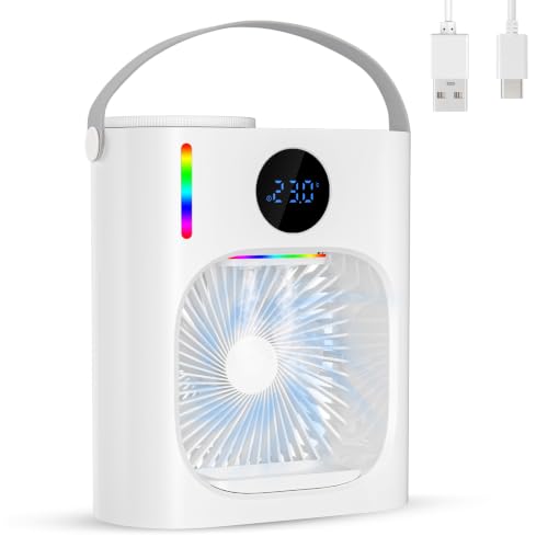 Ambesty Aire Acondicionado Portatil de 900ML,4 en 1...