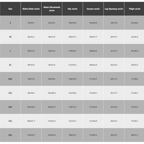 Caramand Tactical Pants 6 Pair, Men's Utility Flex Cargo Pants, Lightweight Resistant Ripstop Waterproof Quick-Drying2