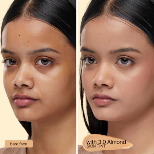 Image of SOTRUE Skin Tint with SPF30 | 4-in-1 Primer, Moisturizer, Foundation & Sunscreen | Light to Medium Coverage, Dewy Glow Finish | Hydrating Formula with Collagen Peptide, NMF Complex & Vitamin E | 35ml - Almond