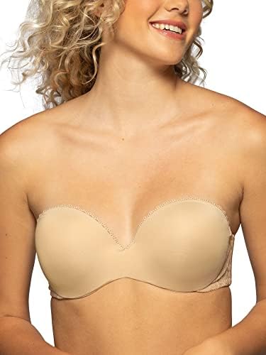 Vanity Fair Women's Gel Touch Strapless Push Up Bra 2111121, Barely Beige, 34A
