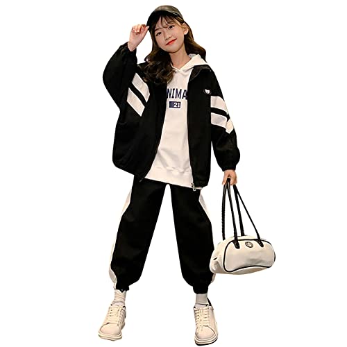 [mnlrnbq] q W[W ㉺Zbg j̎q ̎q LbY WjA ZbgAbv hR[g _X ^ X|[cEFA JWA AE^[ p[J[ Opc (140cm, ubN)