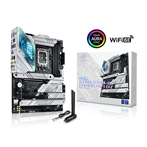 ASUS ROG Strix Z790-A Gaming WiFi D4 LGA1700(Intel 14th& 13th & 12th Gen) ATX Gaming Motherboard(16+1 Power Stages,DDR4,4xM.2 Slots, PCIe 5.0,WiFi 6E,USB 3.2 Gen 2x2 Type-C with PD 3.0 up to 30W) by ASUS - Image 6