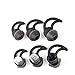 Rhinenet Auricolari di ricambio compatibili Bose QC20 QC20i QC30 SIE2i IE2 IE3 SoundSport In Ear Auricolari Isolamento acustico SoundSport Eartips (nero)