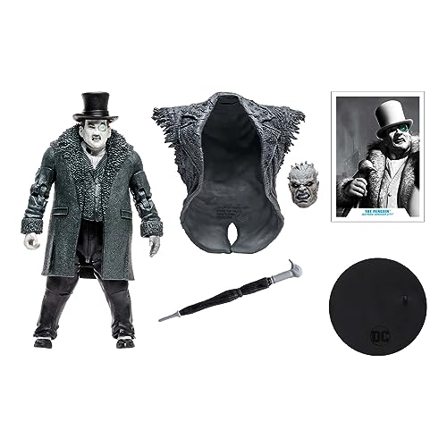 DC Gaming Build A Actionfigur The Penguin Gold Label (Batman: Arkham City) 18 cm