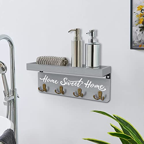 buways-Wall-Mounted-Key-and-Mail-Holder-Wooden-Key-Rack-with-4-Double-Key-Hooks-Rustic-Home-Decor-for-EntrywayGray