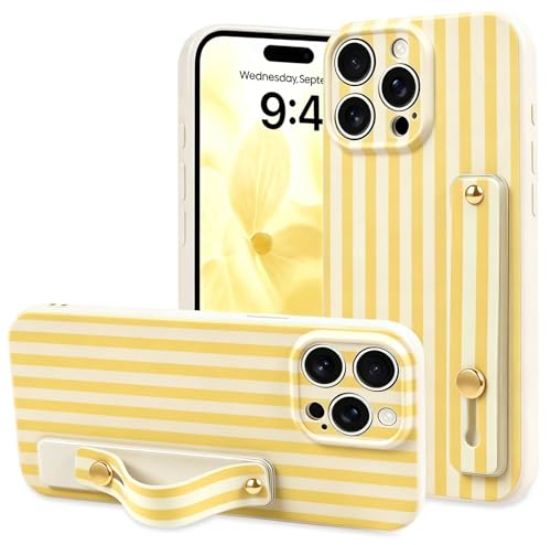 Lovmooful iPhone 15 Pro�p �P�[�X ���킢�� ���w �J���[ �X�g���C�v ���X�g�X�g���b�v�f�U�C�� �K�[���Y ���f�B�[�X �\�t�g TPU �ϏՌ� �ی쐫 �K�[���[ iPhone 15 Pro�p �P�[�X - �C�G���[