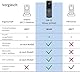 GEQUDIO GW-20 IP Telefon schnurlos mit Ladeschale für Fritzbox, Telekom, SIP kompatibel - Premium Freisprechen & Bluetooth - Dualband Wi-Fi 6 mit WLAN Roaming IP67 wasserdicht (GW-20 mit Ladeschale)