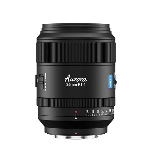 SIRUI 35mm Aurora F1.4 �t���t���[���I�[�g�t�H�[�J�X�����Y �L�p�v���C�������Y X�}�E���g�J�����p
