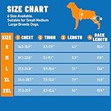 Opdestn Hunde Hüftbandage - Einstellbare Gelenkmanschette - Hunde Hinterbein Orthese mit 4 Metall Stabilisatoren,für Spaziergänge, Wanderungen, Training, Outdoor Aktivitäten, Park, und Reisen