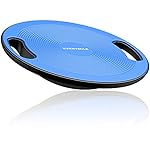 EVERYMILE Wobble Balance Board, Exercise Balance Stability Trainer Portable Balance Board with Handle for Workout Core Trainer Physical Therapy & Gym No-Skid Surface