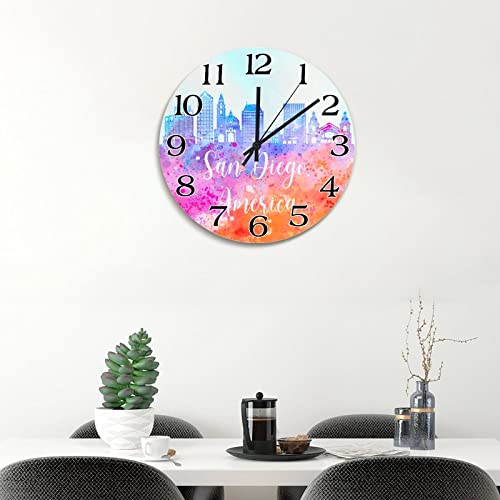 Horloge murale San Diego pour sublimer la décoration de votre salon - 6