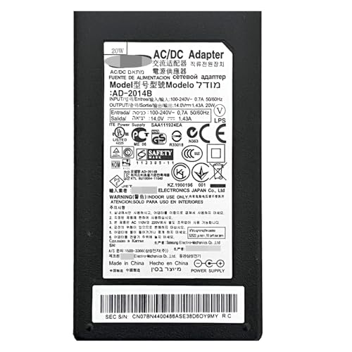 Chargeur 14V 1.43A sans coupure compatible LS22C300H - 5