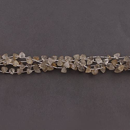 Quartz rutile doré en briolettes LKBEADS pour réparer et personnaliser vos bijoux anciens