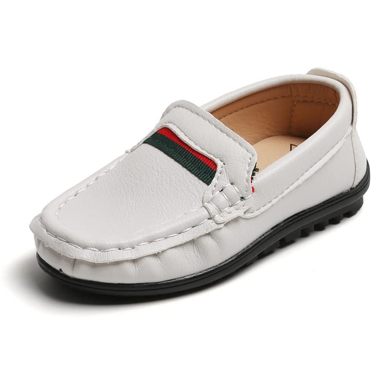 Mocassins plats en cuir doux et confortables pour enfants, garçons et filles, pour fête, mariage, taille plate