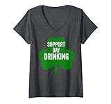Photo Gallery donna support day drinking shirt funny saint patricks day gift maglietta con collo a v Photo Gallery donna support day drinking shirt funny saint patricks day gift maglietta con collo a v