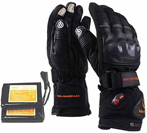 Gants chauffants anti-froid CHEWYNP gants tactiles chauds pour cyclisme et moto mixte