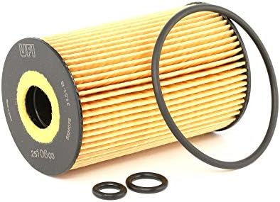 UFI Filters, Filtro de Aceite 25.106.00 | Filtro de Recambio, Apto para Coches, Apto para Modelos de Audi, Seat, Skoda y Volkswagen