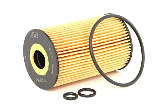 UFI Filters, Oil Filter 25.106.00, Replacement Oil Filter, Suitable for Car, Applicable to Various Models Audi, Seat, Skoda e Volkswagen